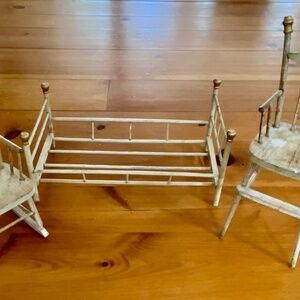 Antique Doll Furniture in Need of TLC